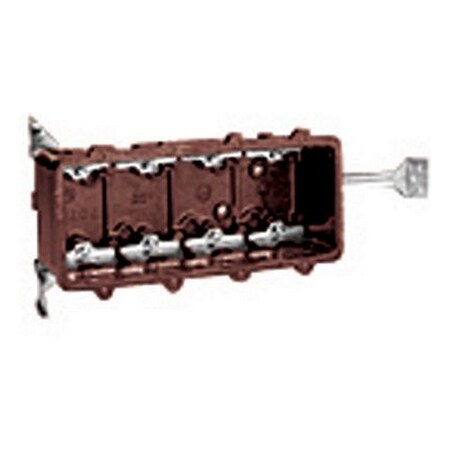 Abb Electrical Box, 48 cu. in., Outlet, Non-Metallic 7074-BH